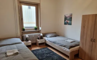 Apartment Offenbach OF906 Offenbach 70qm EG Waschmaschine Garten img2