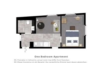 Apartment Stuttgart S978 Adina Stuttgart 33qm 1 Bedroom Apartment img7