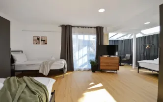 Wohnen auf Zeit  DT1264 Detmold, 120qm Apartment, Balkon
